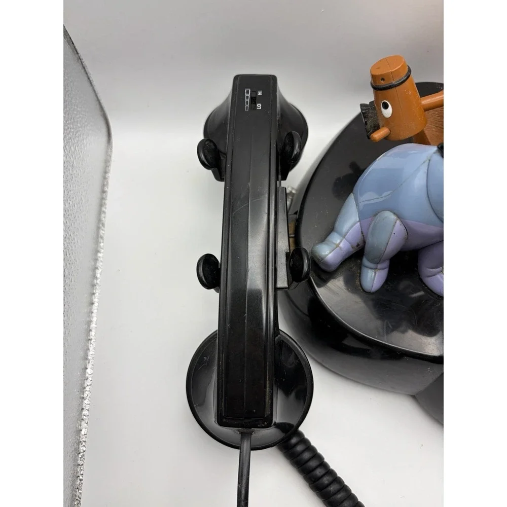 Vintage Disney Winnie Pooh Animated Talking Telephone Eeyore Piglet